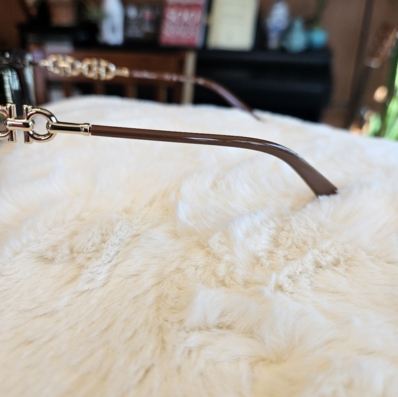 FERRAGAMO Gancini 51MM Rectangle Sunglasses - Picture 5 of 15